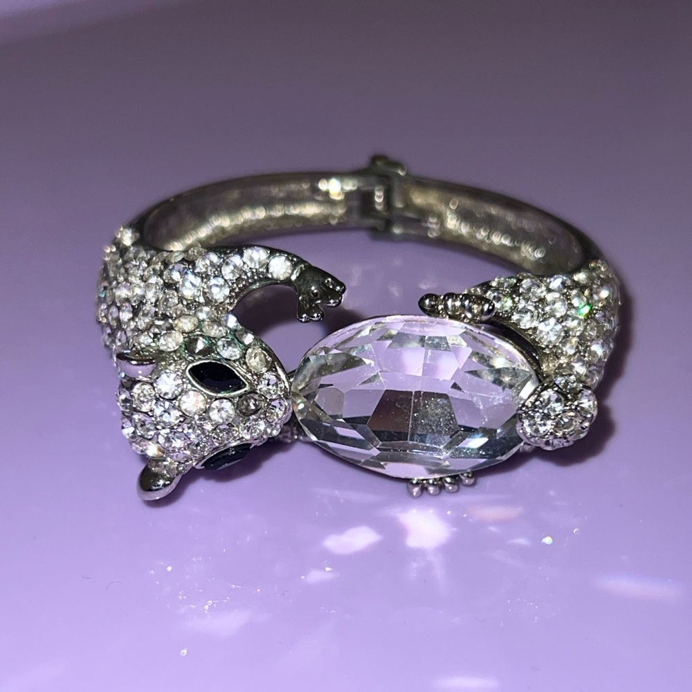 Elegant Silver Antique Squirrel Bracelet